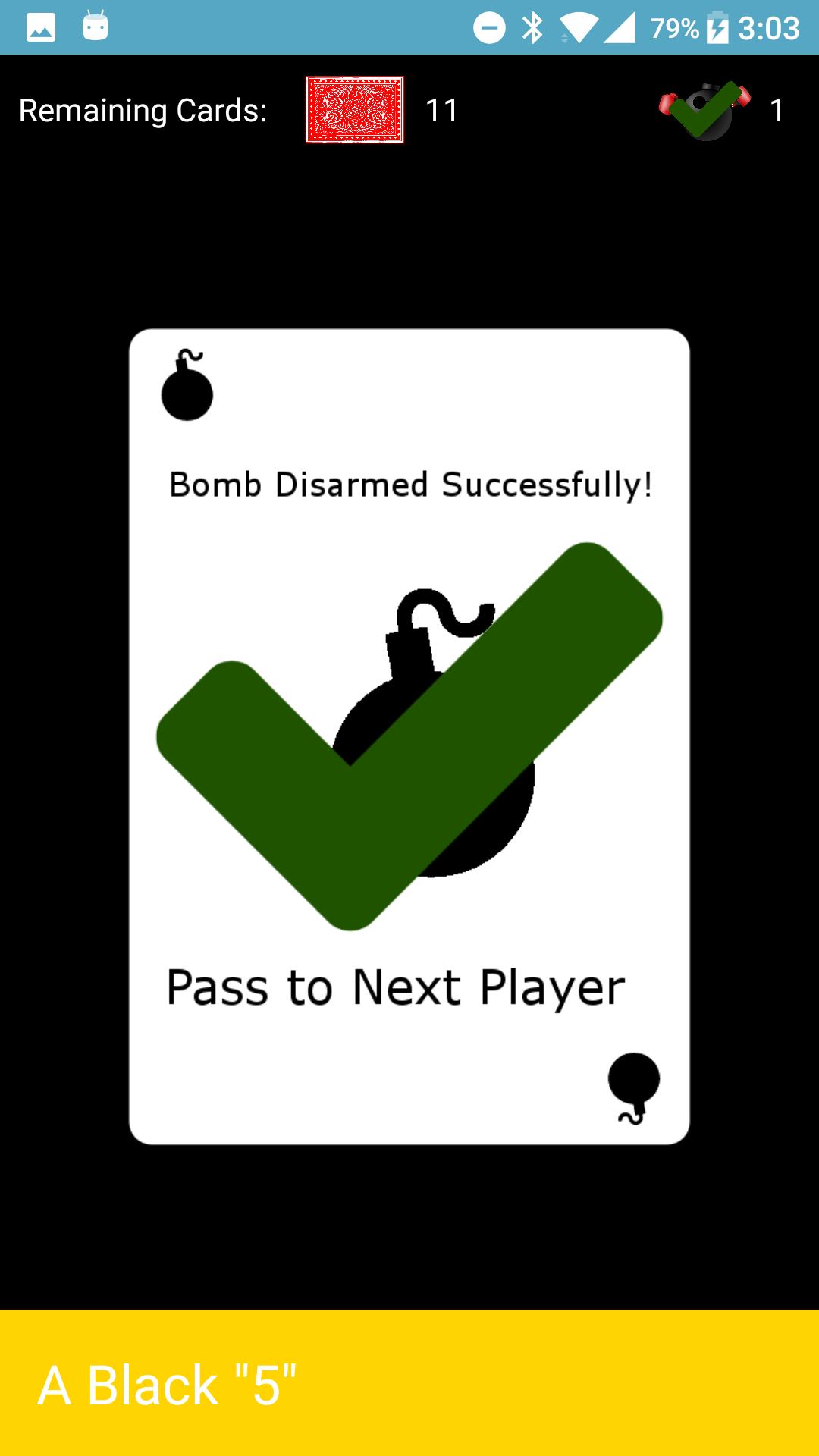 Time Bomb Drinking Game
