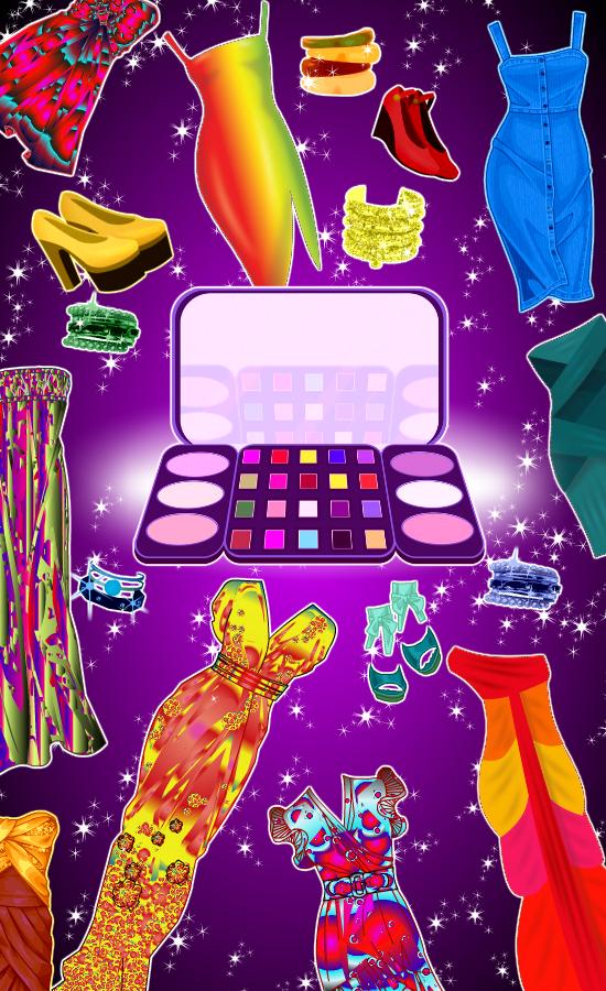Rainbow Fashion Games for Girl