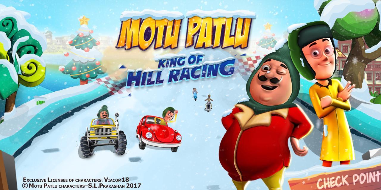 Motu Patlu King of Hill Racing