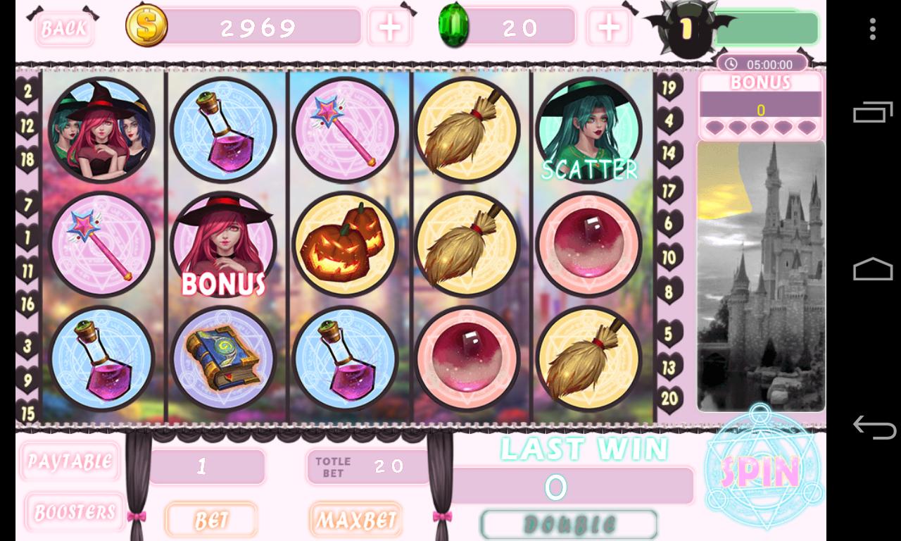 Slot - Witch's Magic Free Casino Slots with Bonus