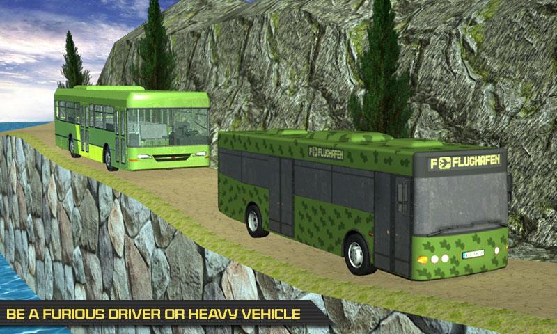 Army Bus: Military Coach Driving Game