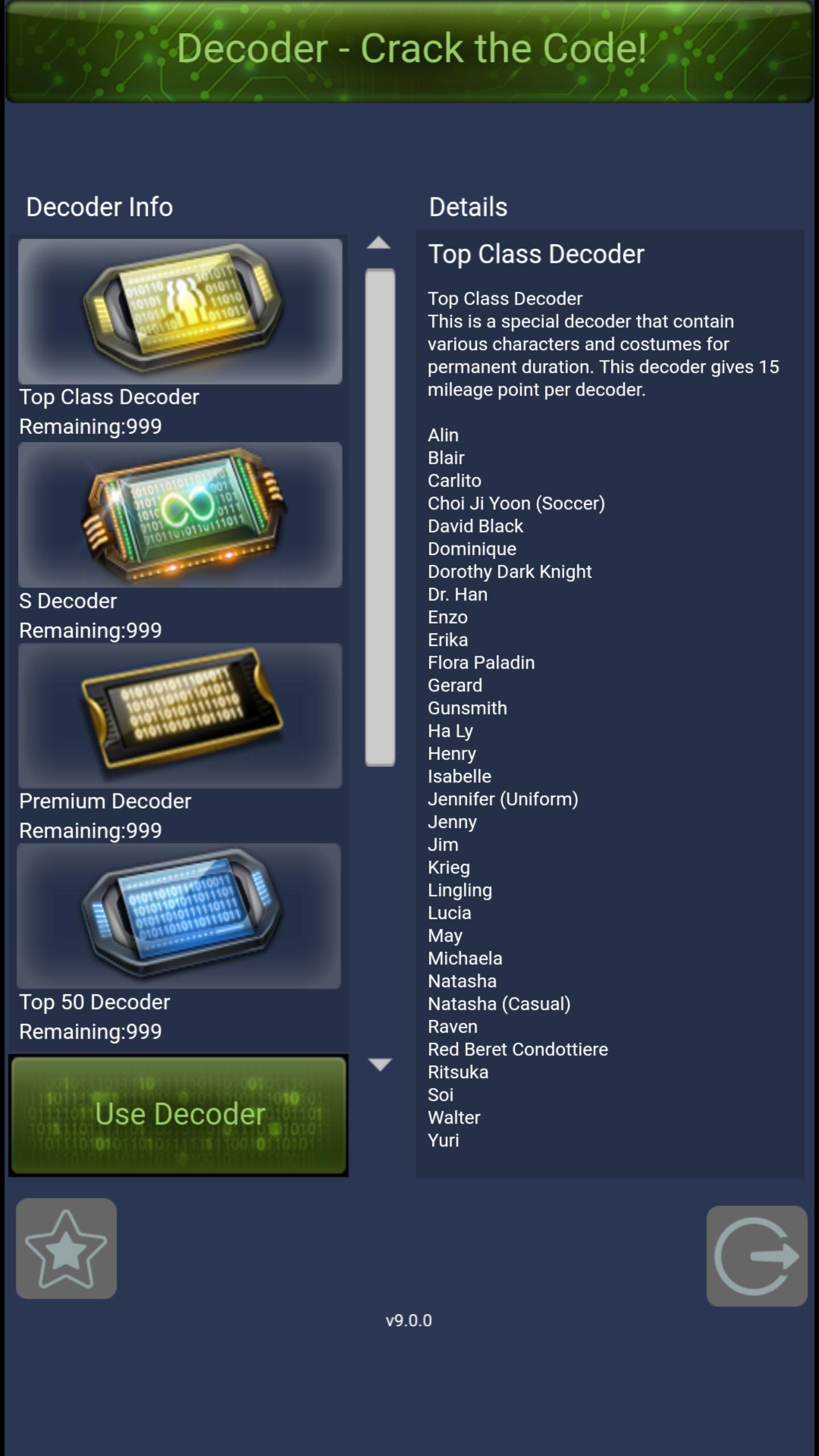 CSO Decoder Simulator : OLD