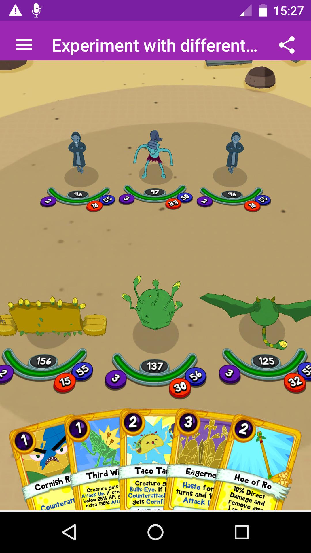 Tips Card Wars Kingdom new