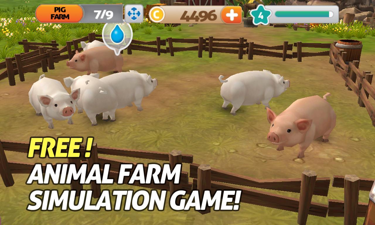 Pig Goat farm 3D