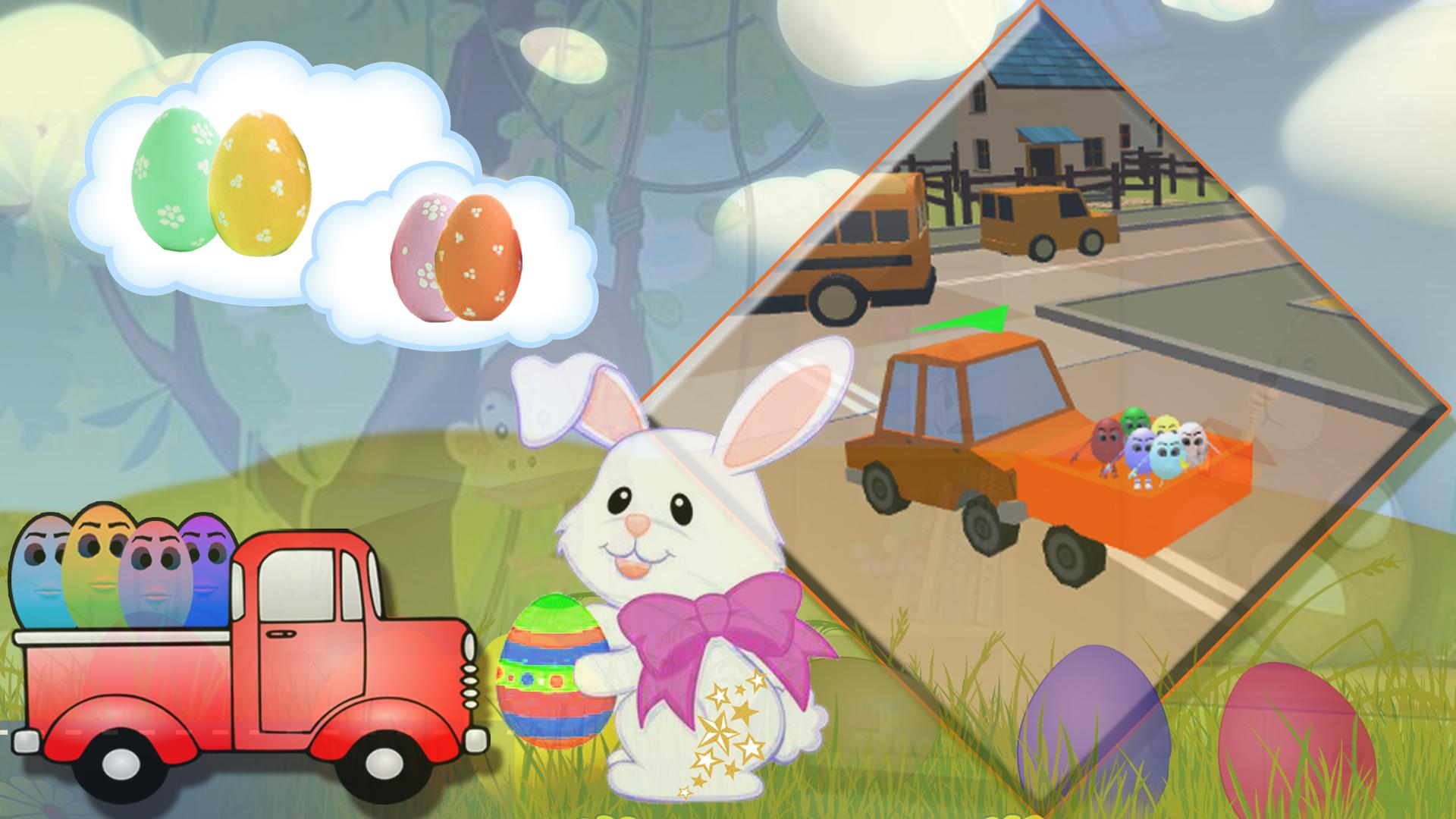 Easter Eggs Delivery-Bunny