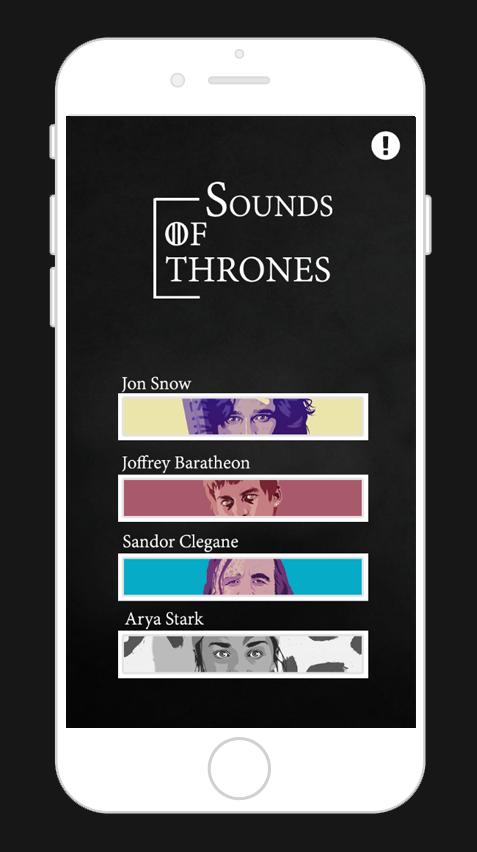 Sound of thrones