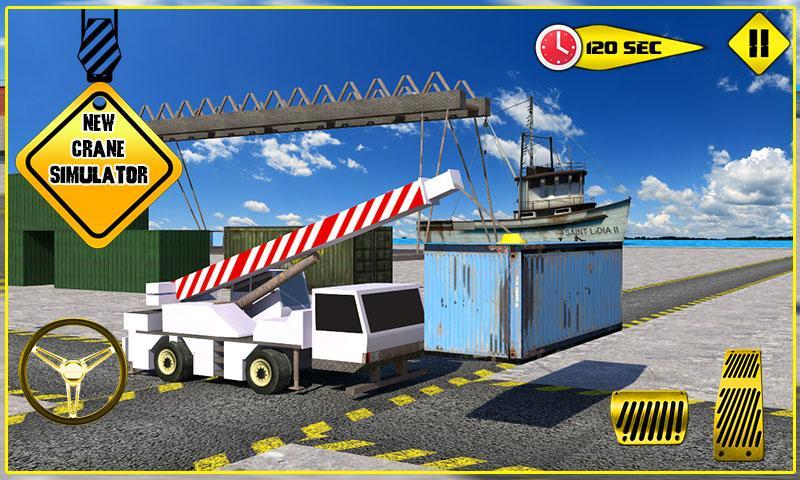 Crane Simulator Cargo Truck
