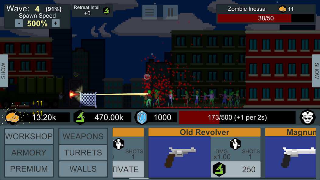 Idle Zombie Defender