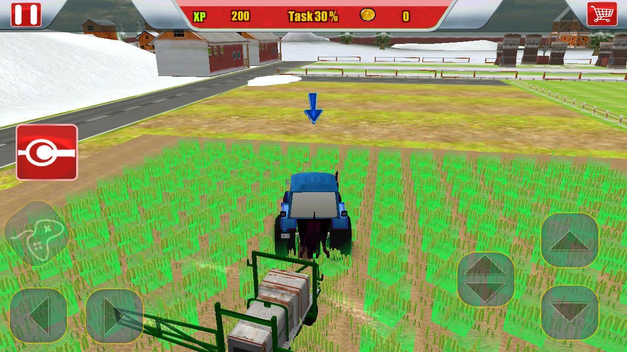 X-mas Farm Harvester Simulator