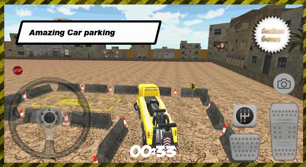3D City Truck Parking