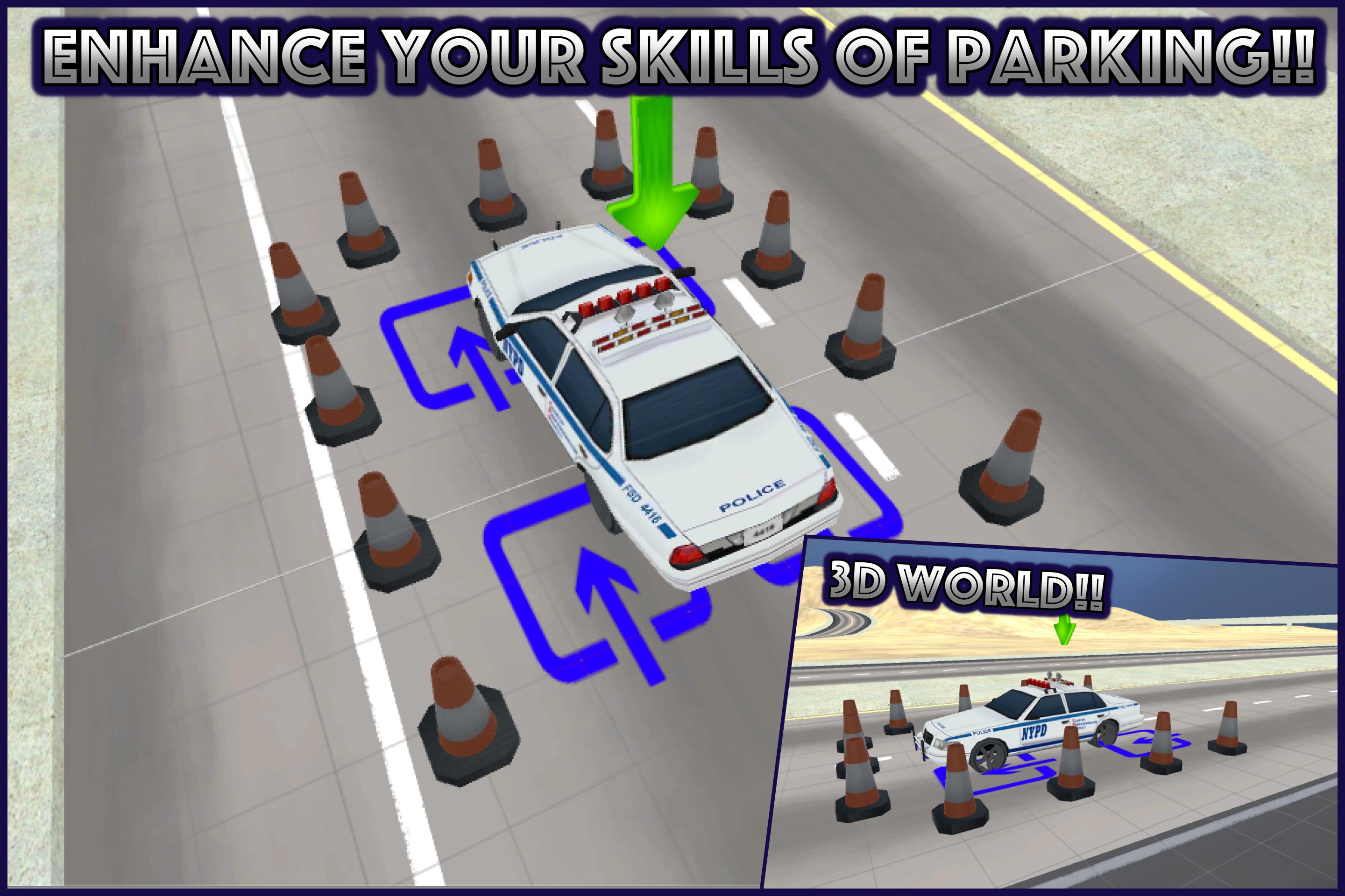 Police Car Parking 2016