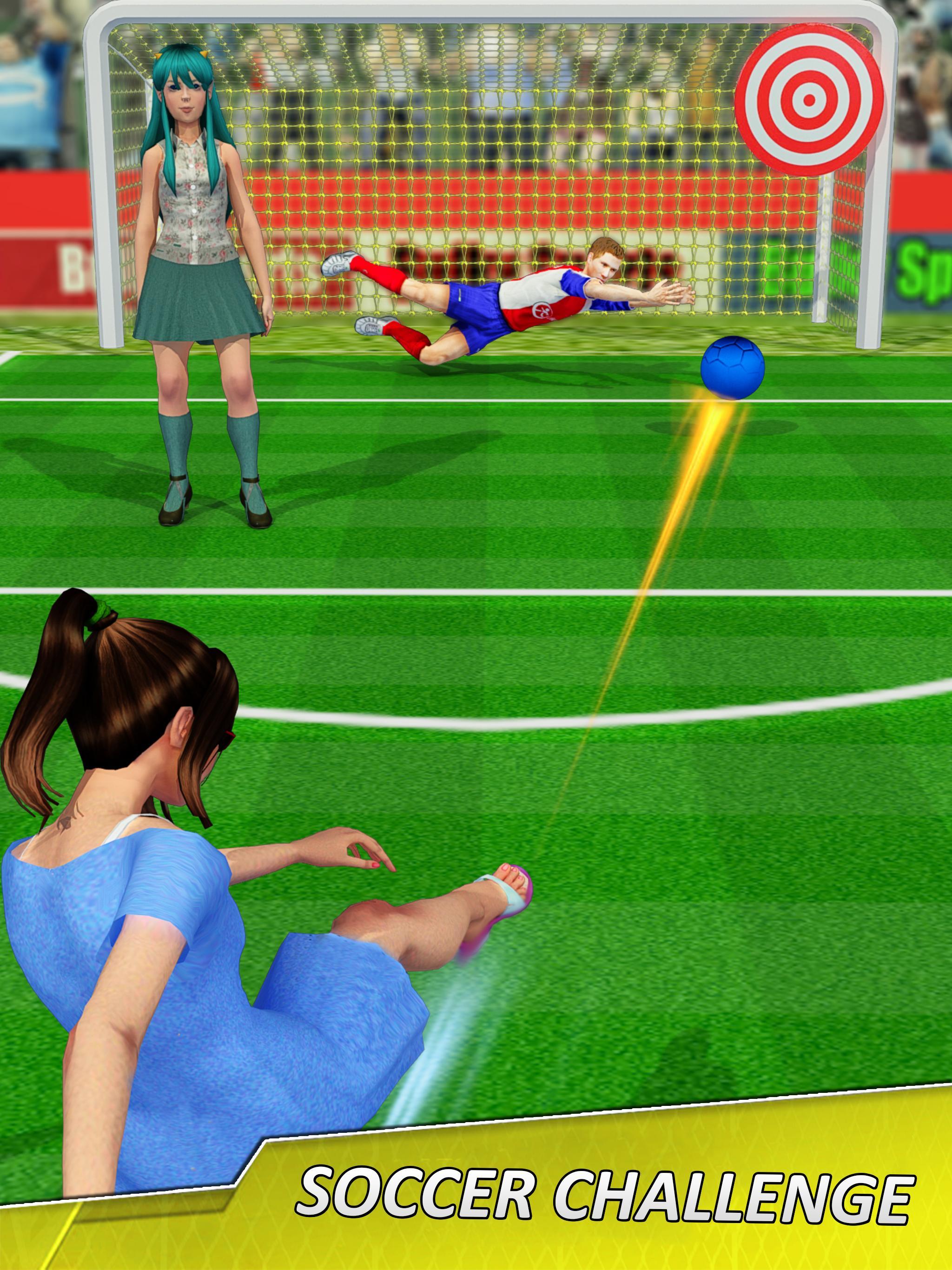 Couple Soccer Kicks