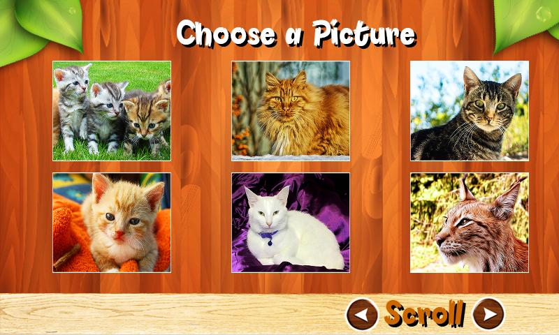 Cat Jigsaw Puzzles Cute Brain Games for Kids FREE