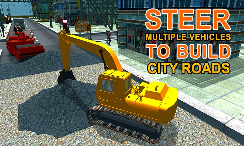 City Road Construction Sim