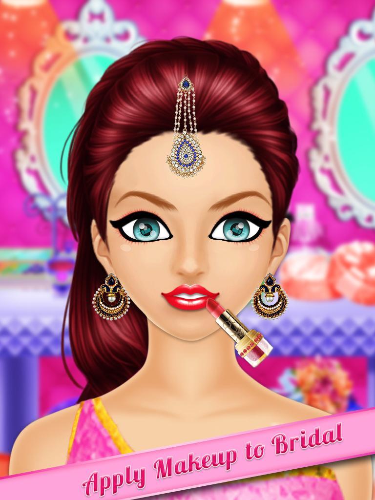 Indian Wedding Girl Makeup and Dressup