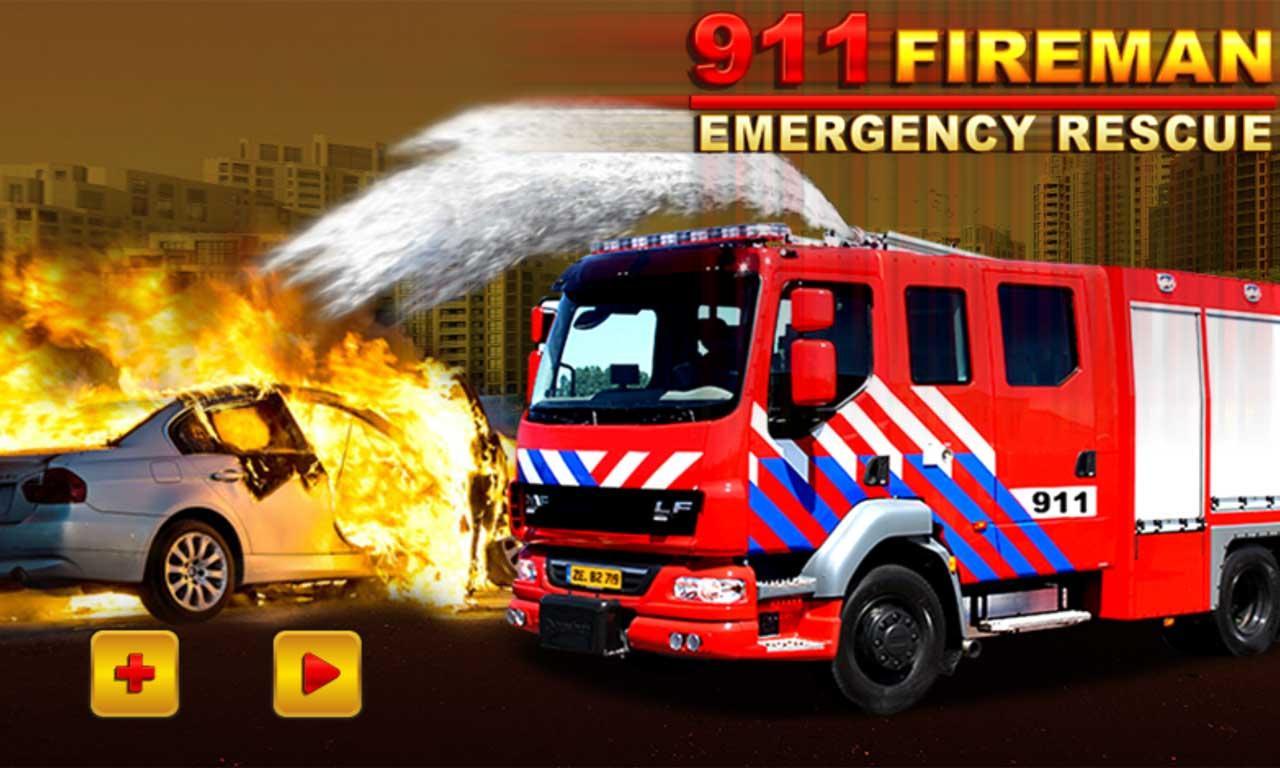 911 Fireman Emergency Rescue