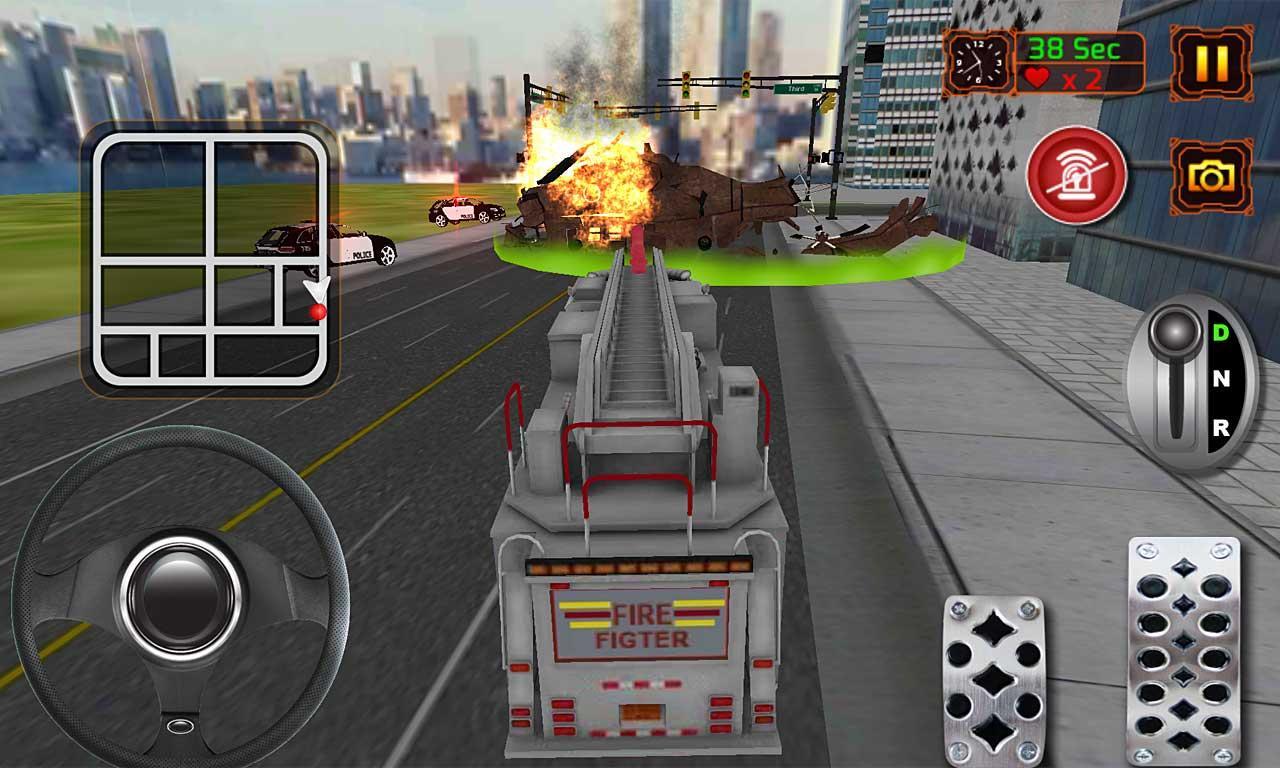 911 Fireman Emergency Rescue