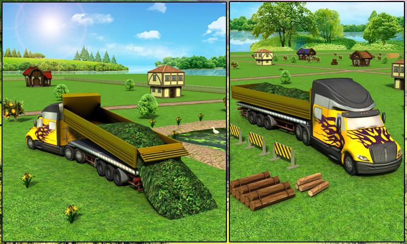Farm Truck : Silage Game