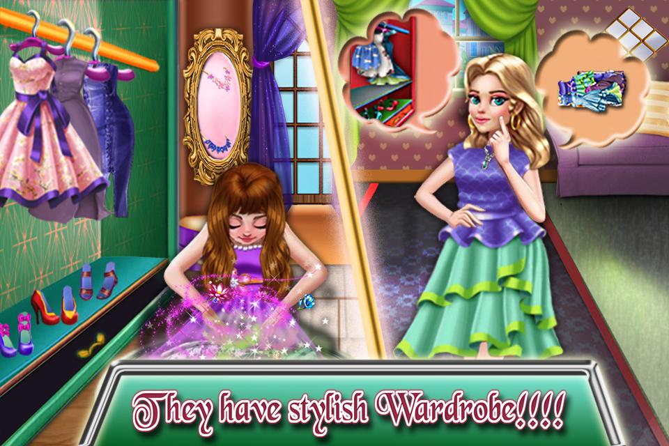 Ice Princess & Queen Fashion Wardrobe Setting Game