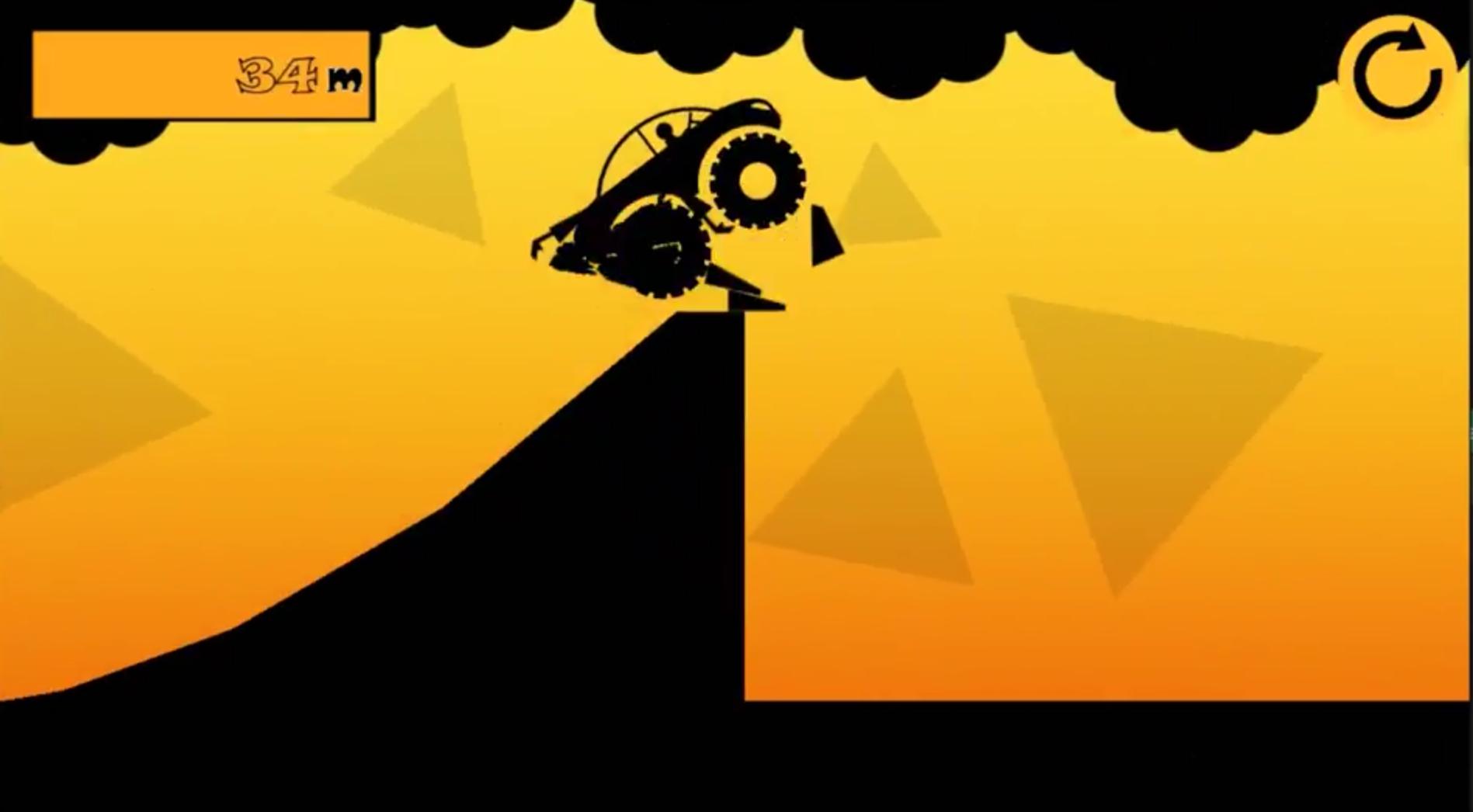 Truck Stunt Hill Climb