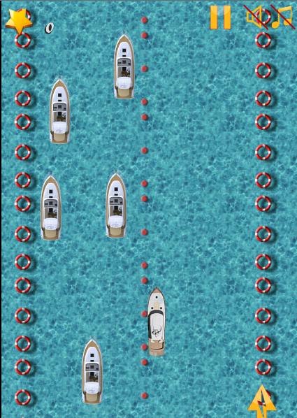 Simple Speed Boat Race