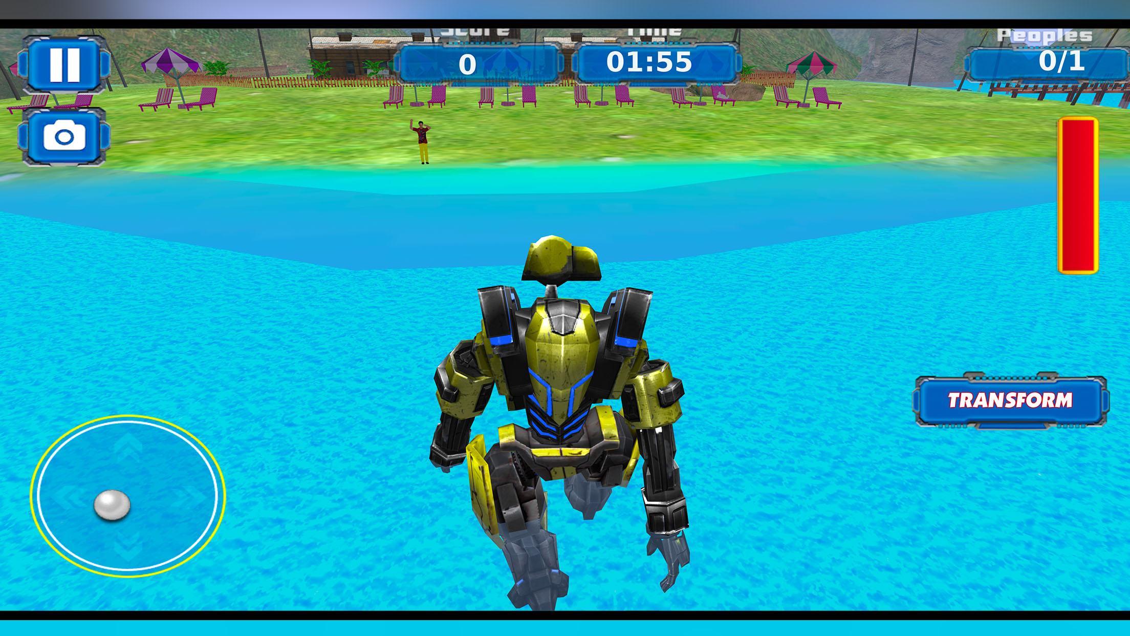 Robot Shark Attack