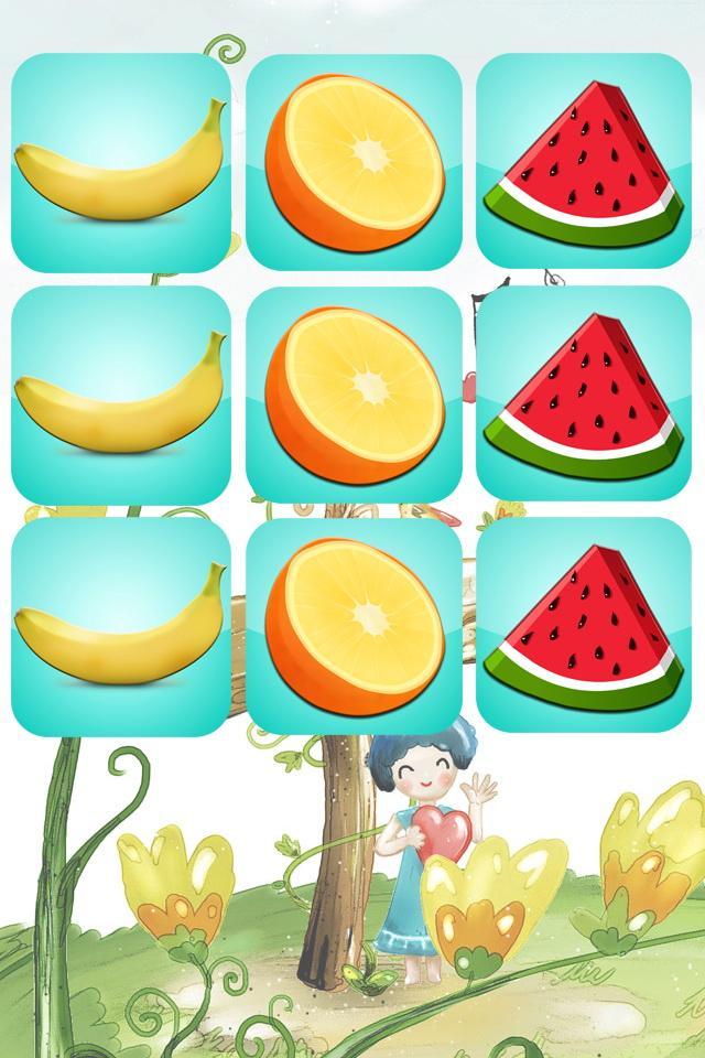 Fruit Memory Match Game