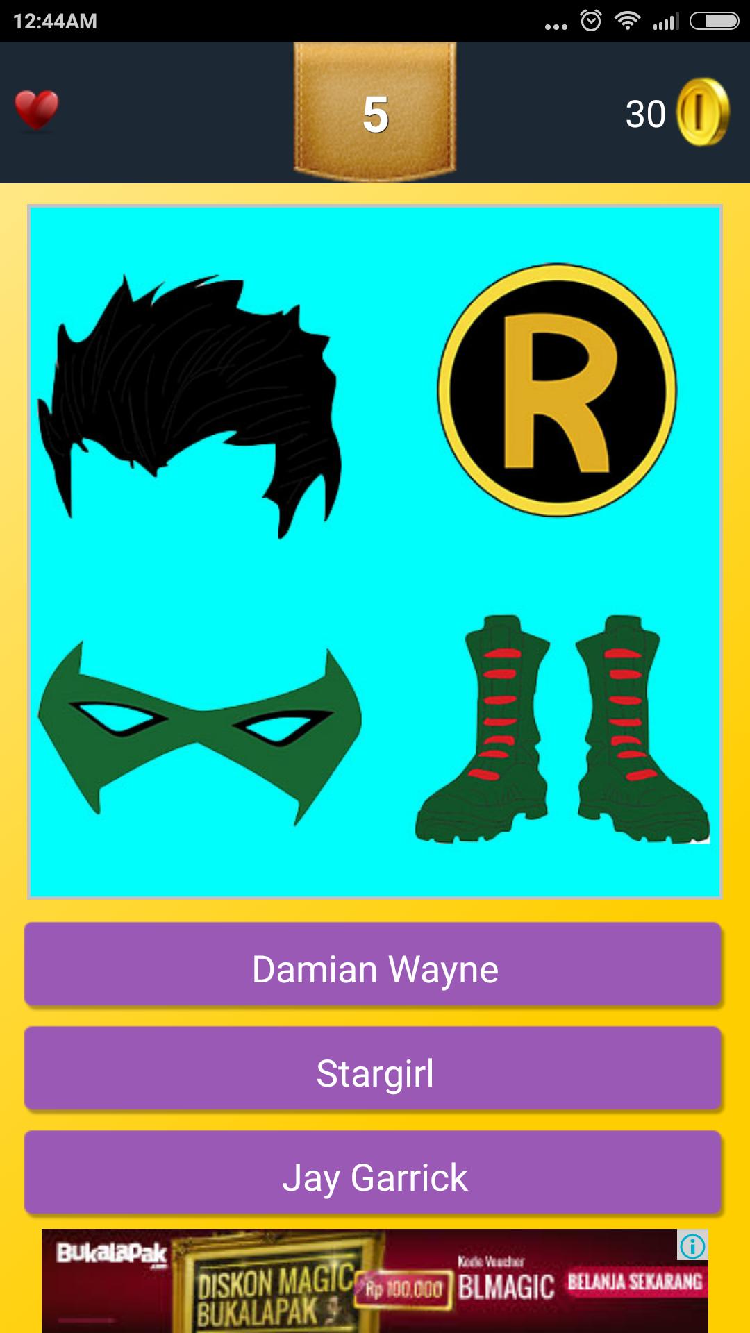 Iconic Superhero Quiz