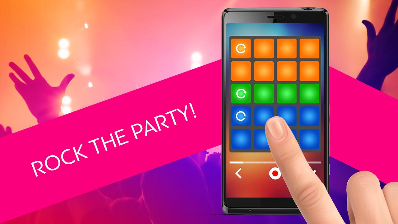 Party Drum Pad Music Mixer
