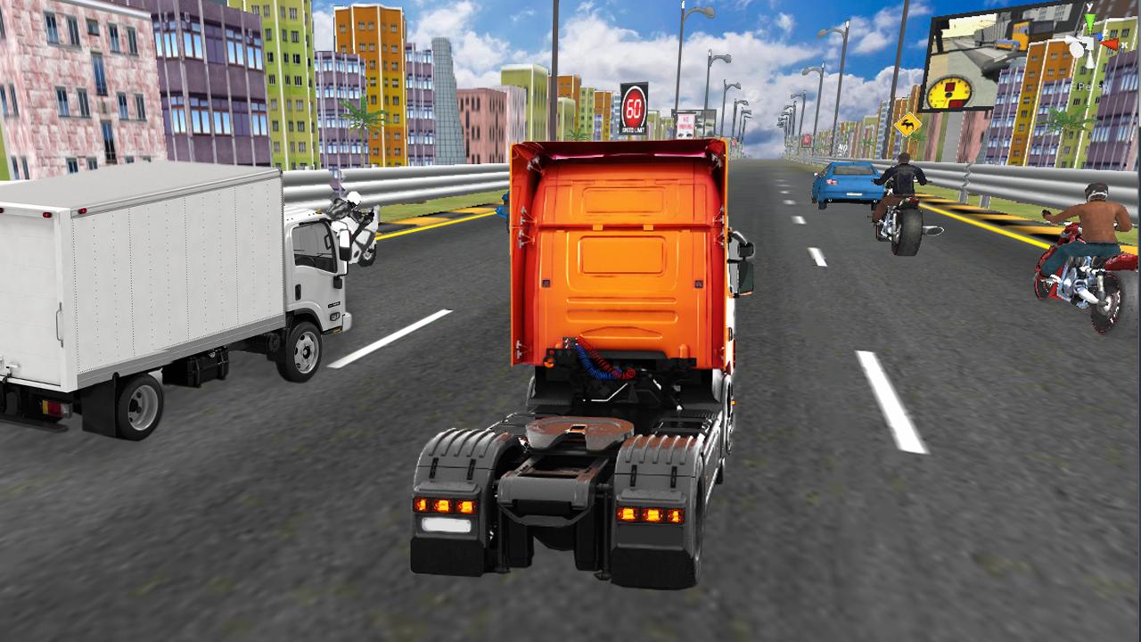Highway Traffic Truck Racer 3D