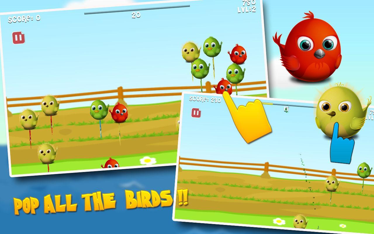 Candyland Bubble Birds Smash
