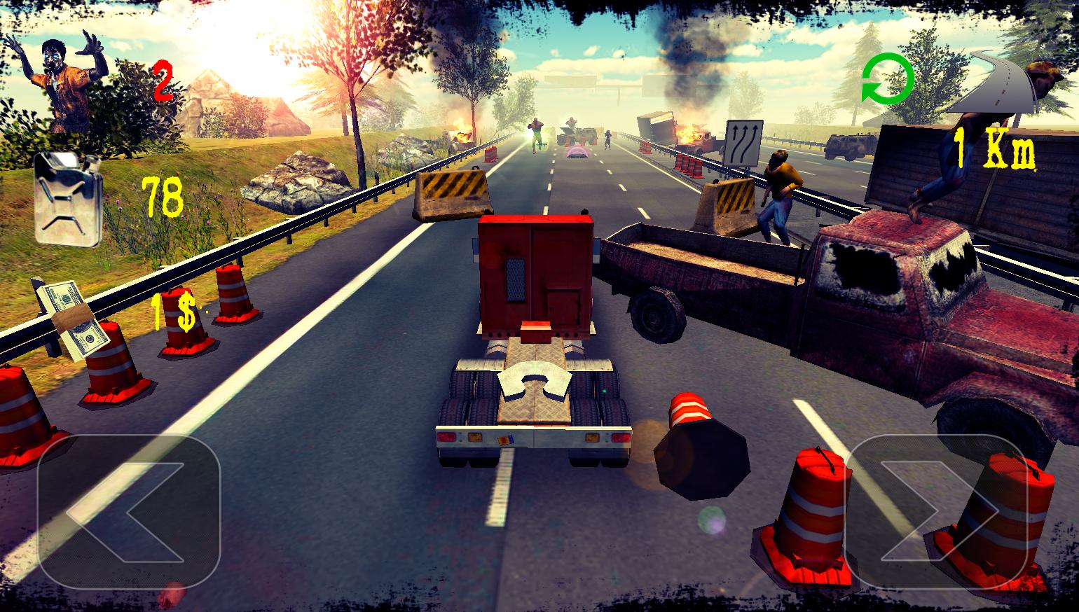 Road Fury: Zombies 3D