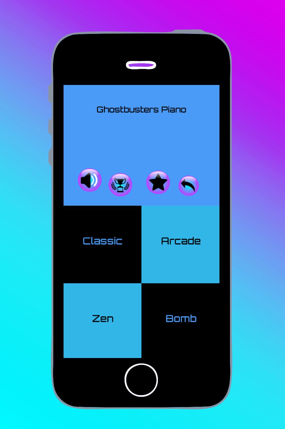 Ghostbusters Piano Game