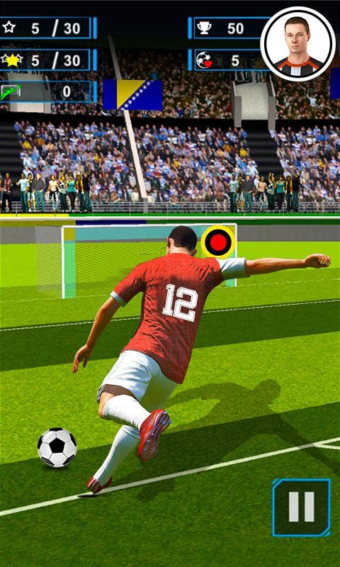 Finger Flick Soccer : Free