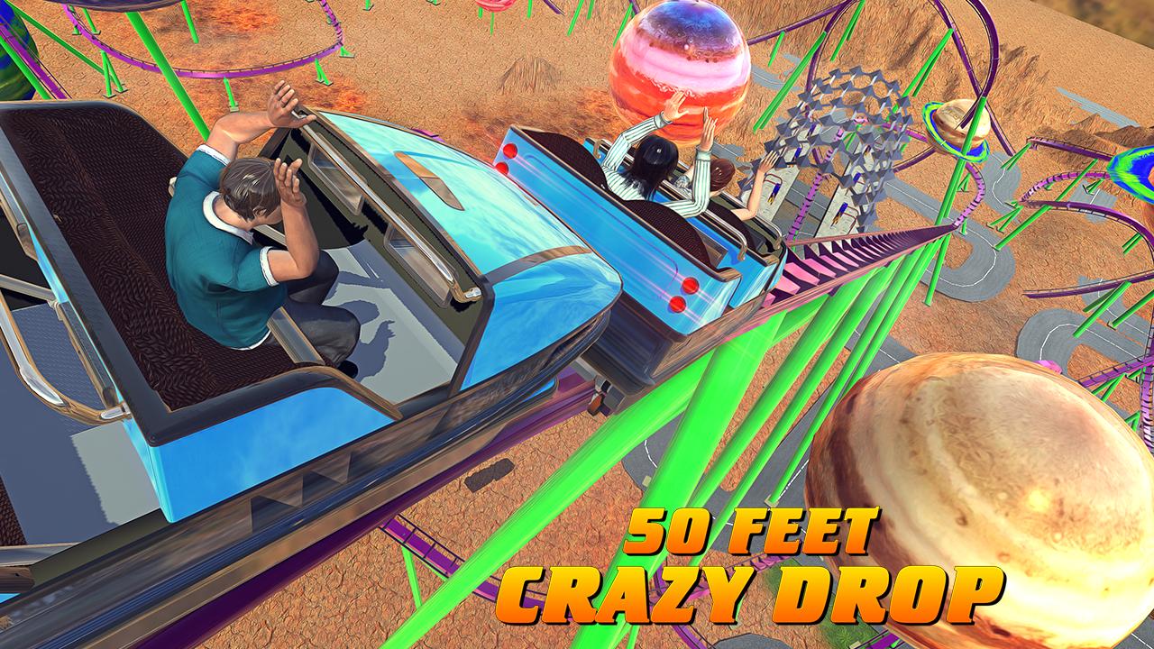 Roller Coaster Crazy Driver 3D