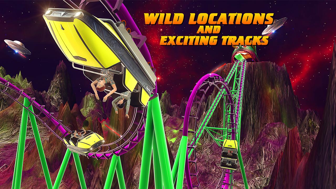 Roller Coaster Crazy Driver 3D
