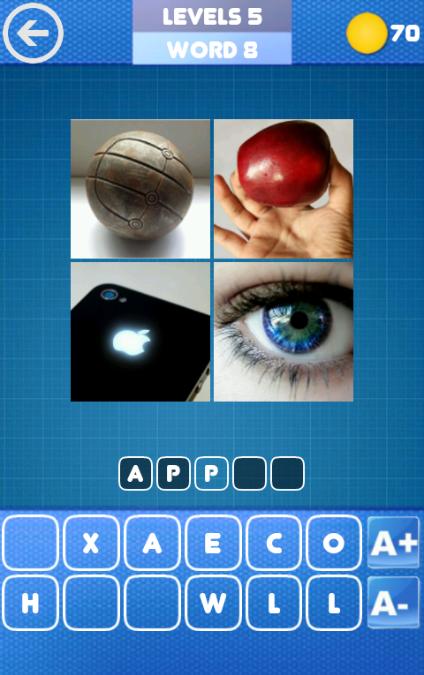 4 pictures 1 word quiz