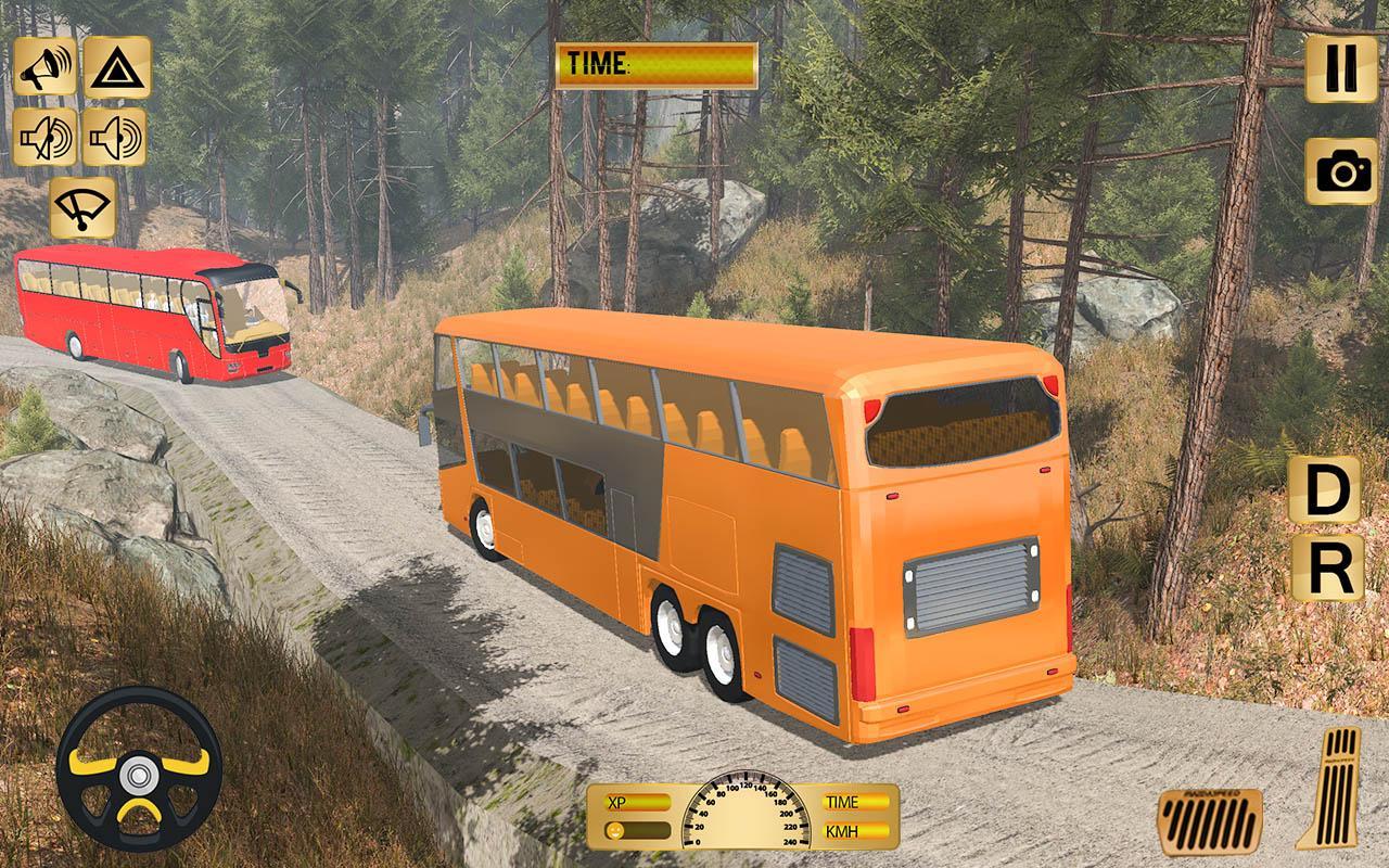 Tourist Bus Off Road Drive Sim