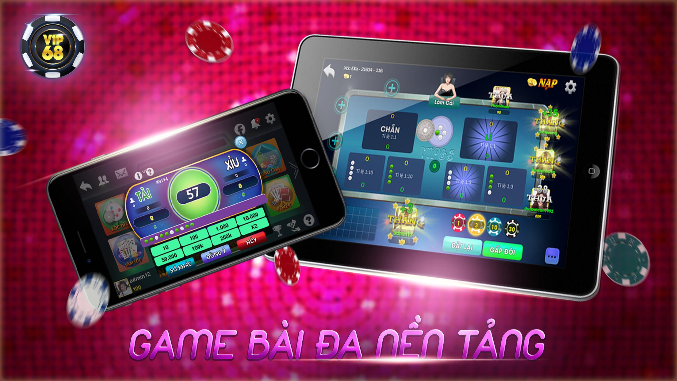 68VIP - Game bai dai gia
