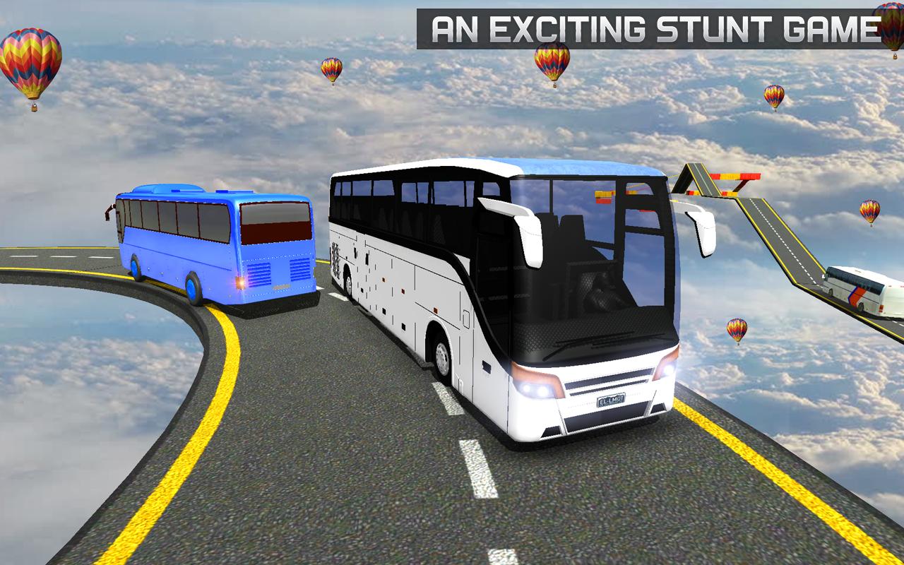 Bus Stunt Games: Impossible Track Bus Drive Sim