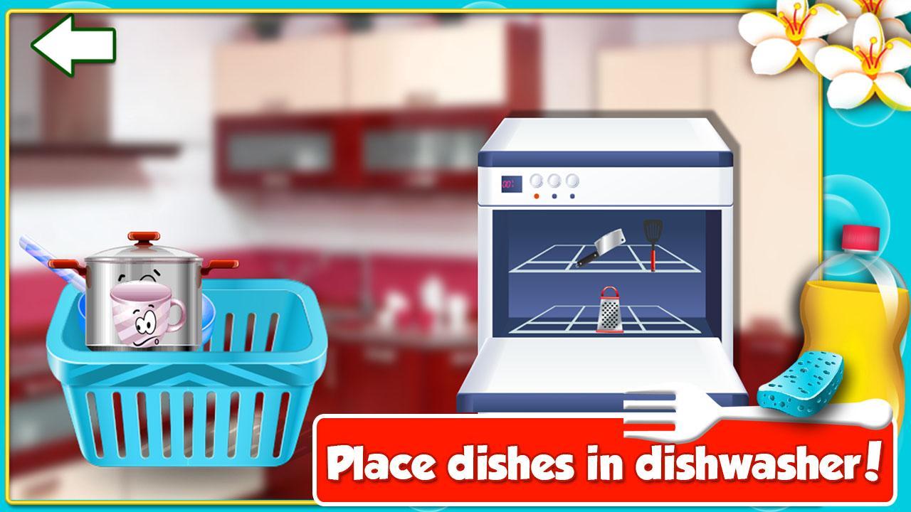 DIY - Princess Dish Washing - Cleanup Salon