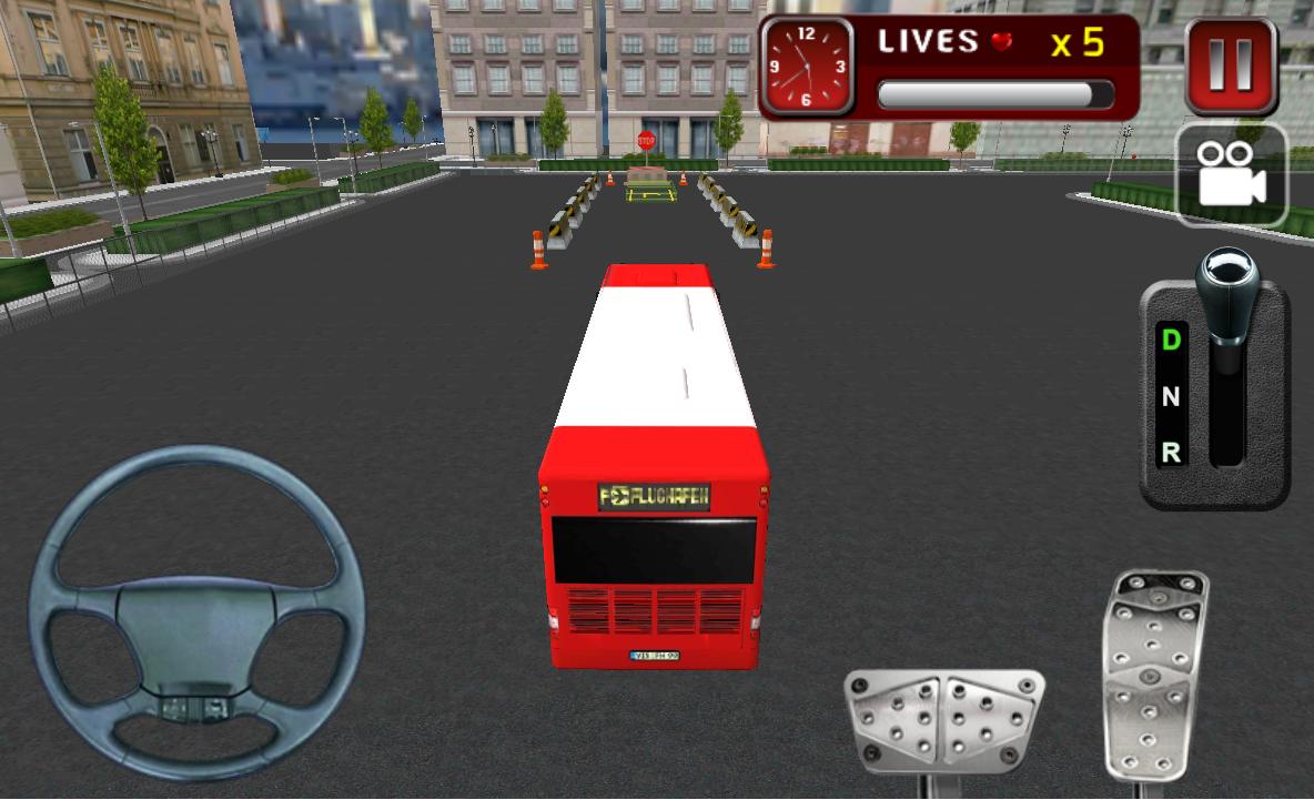 3D Bus Parking Simulator