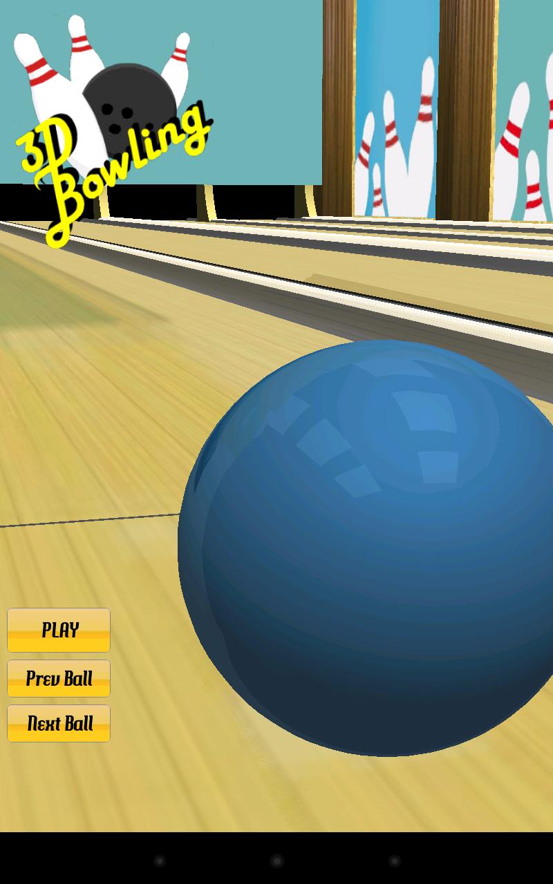 3D Bowling Game