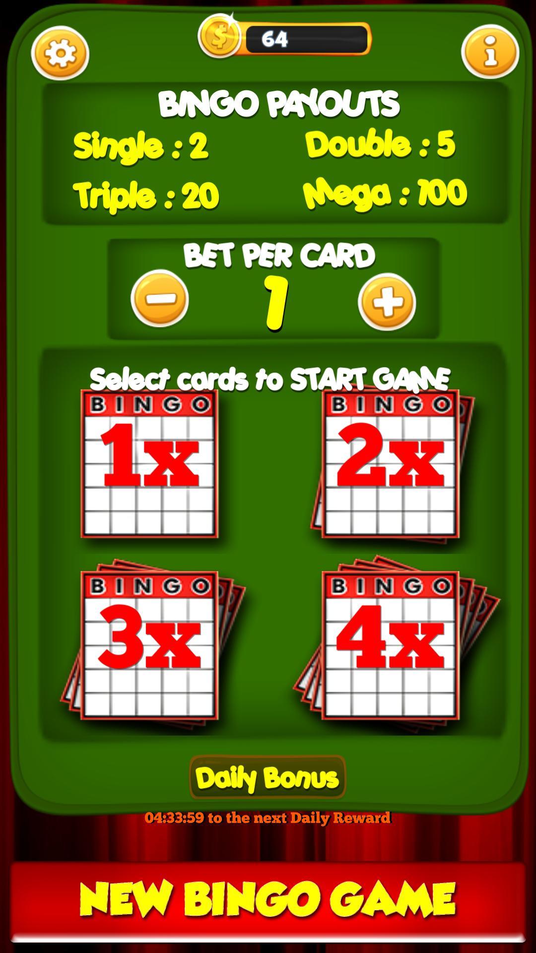 New Bingo Cards Game Free