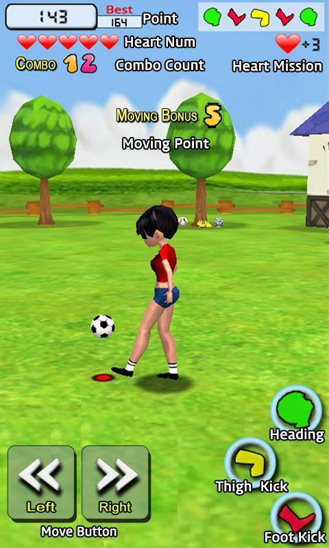 Real 3D Football Juggling