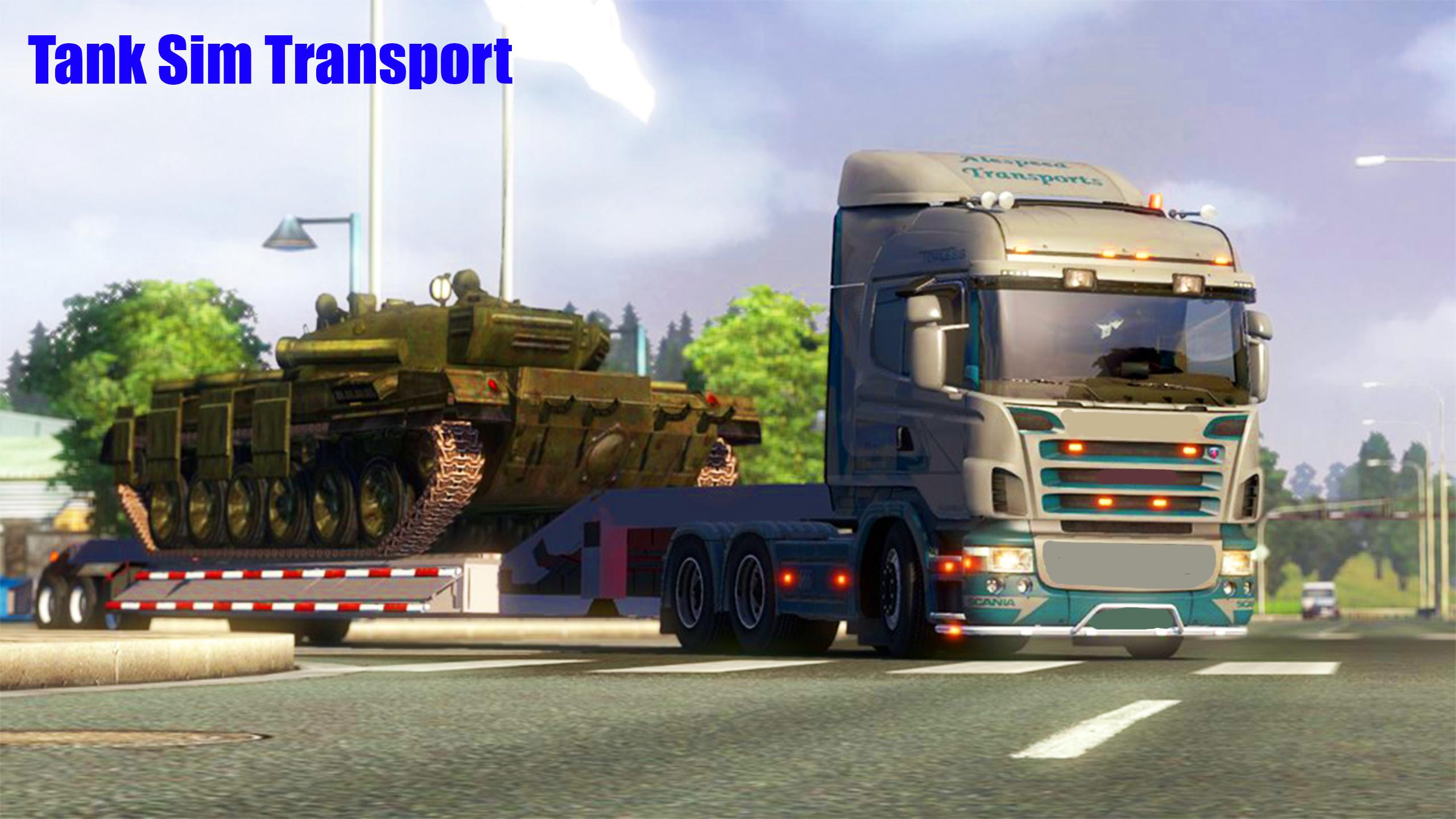 Tank Sim Transport 3D