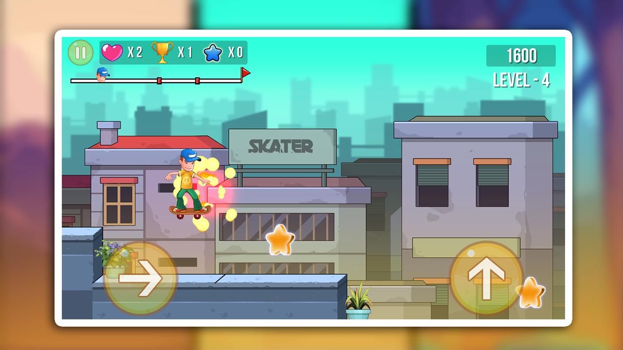 Skater Man: Run And Fun