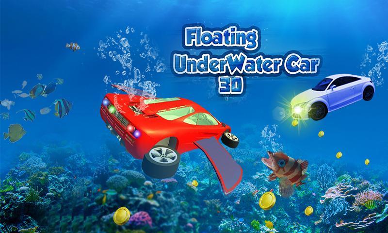 Floating Under Water Car 3d