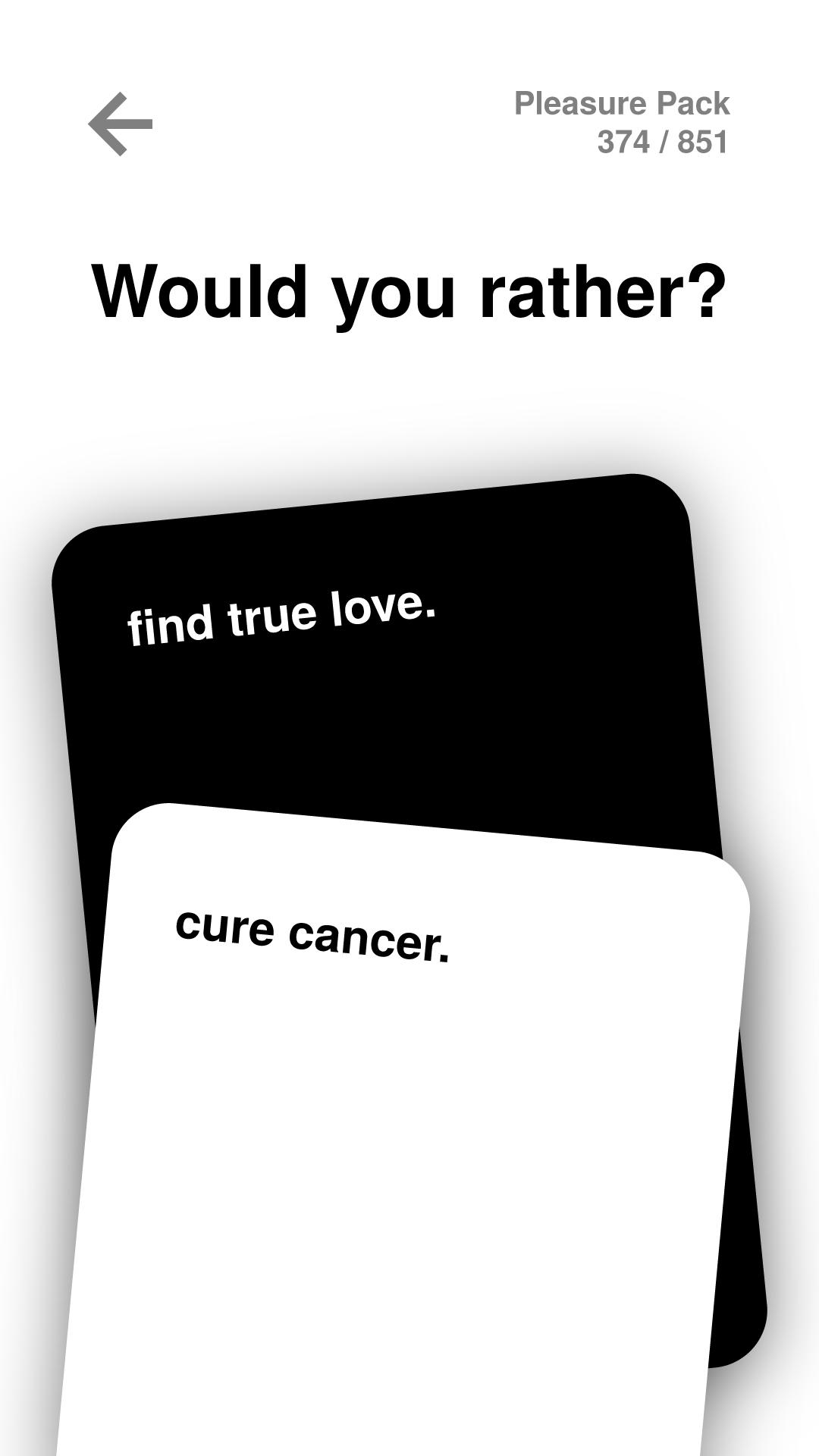 Would you Rather: Dirty & Evil Drinking Game