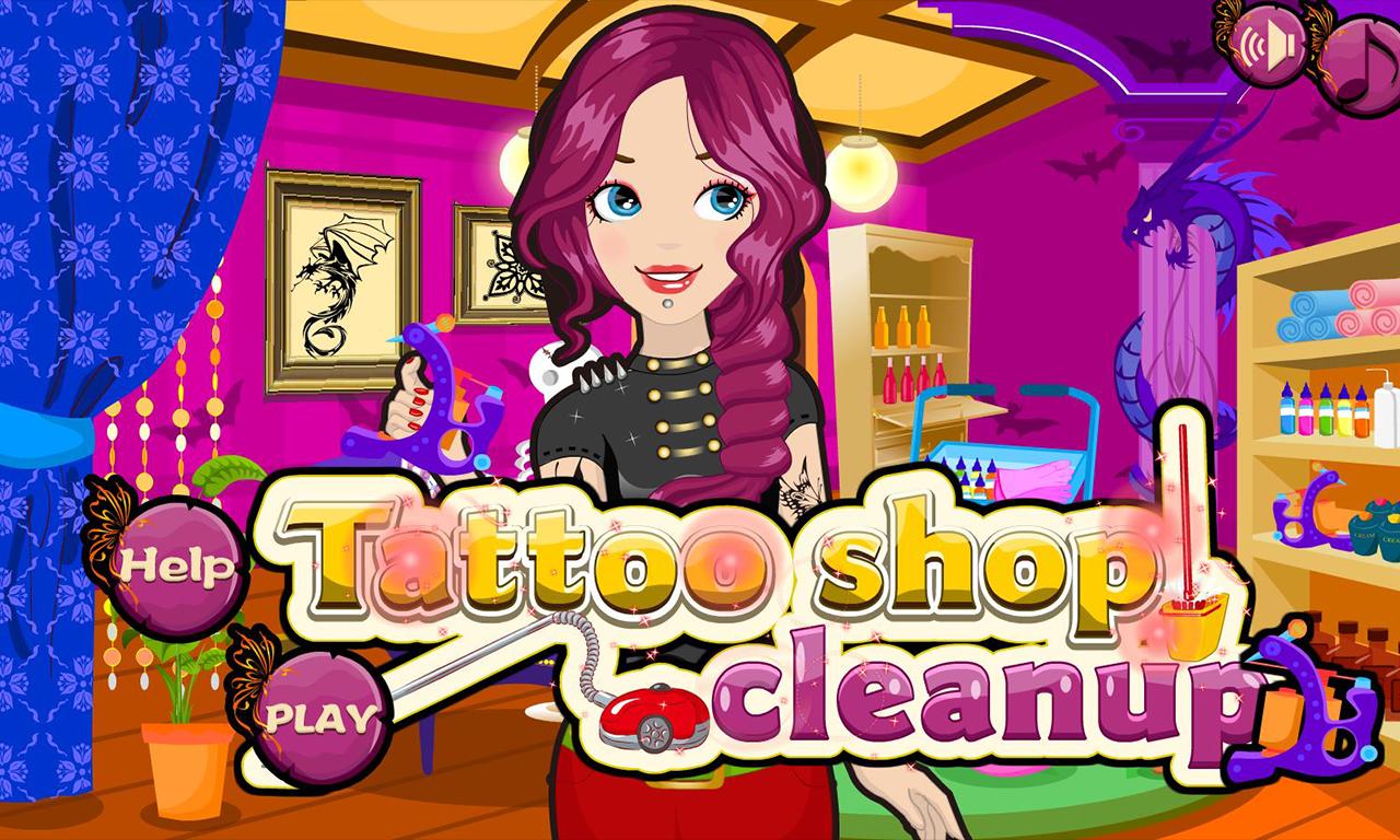 Tattoo shop clean up
